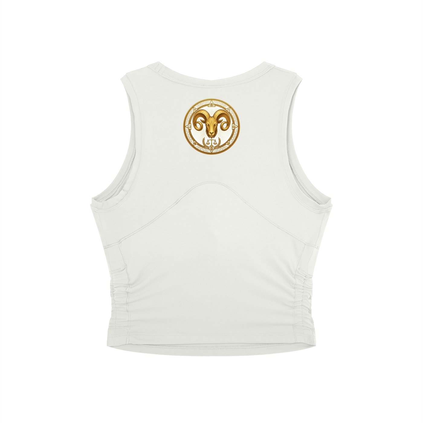 Women’s Crewneck Yoga Tank Top - Image 4